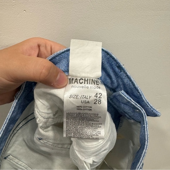 Machine Desert aprint Jean Shorts Light Wash Size 5 Ragstock - Picture 8 of 8